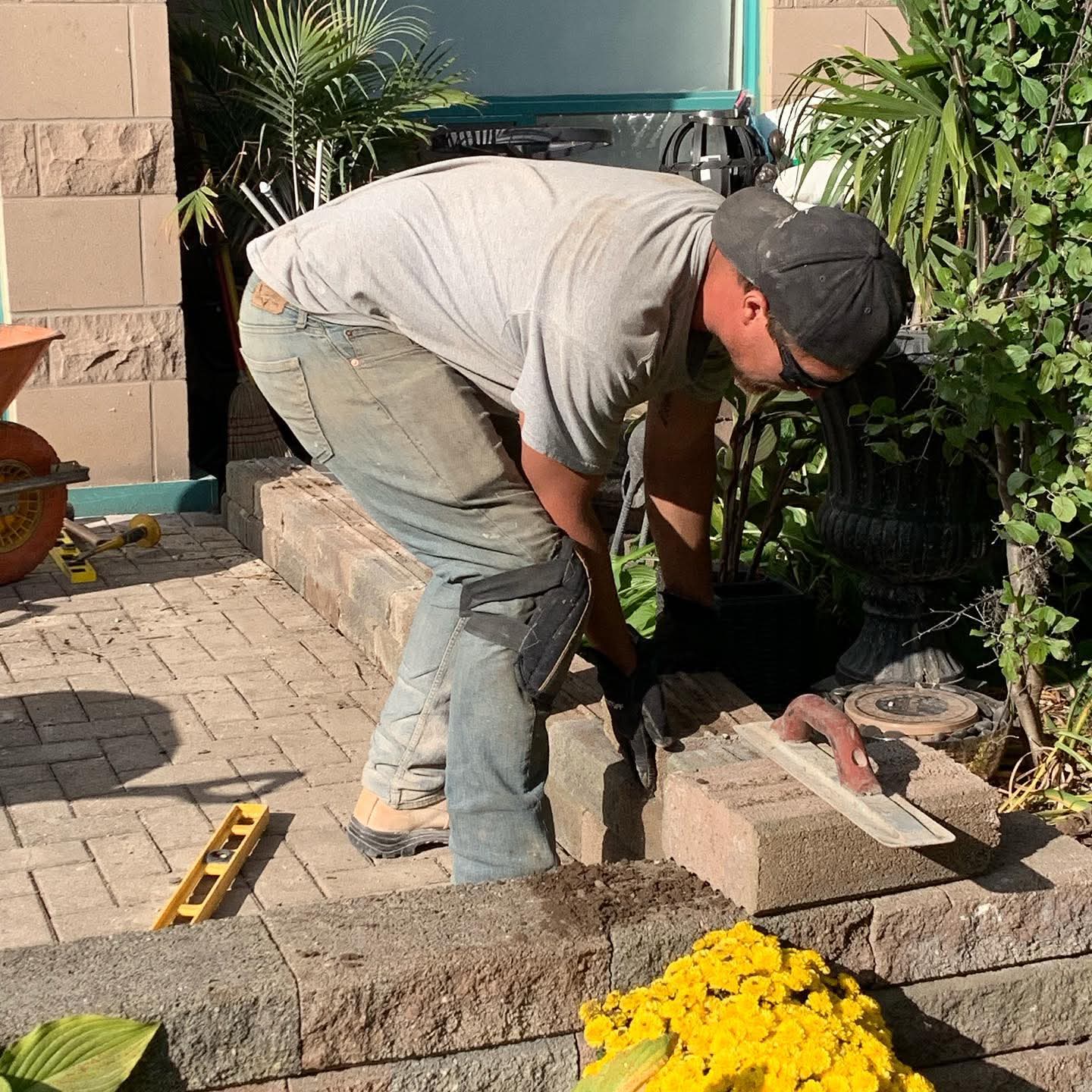 Professional brick work