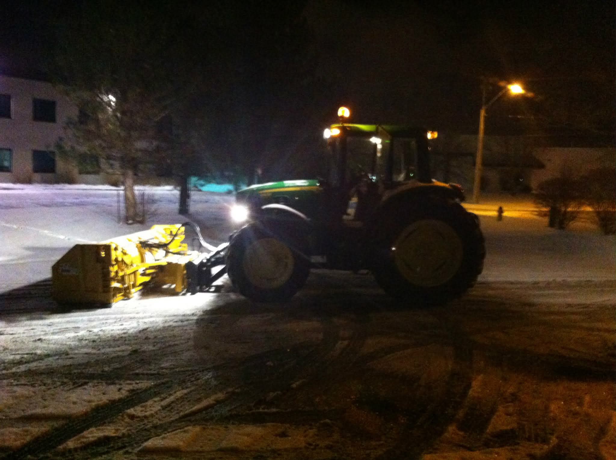 Professional snow removal